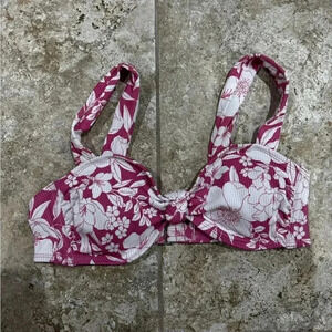 Floral Xhiliration bikini top L / E48